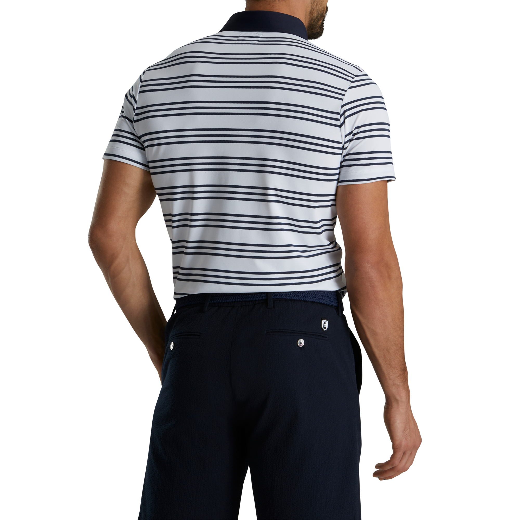 Pique Stripe Polo