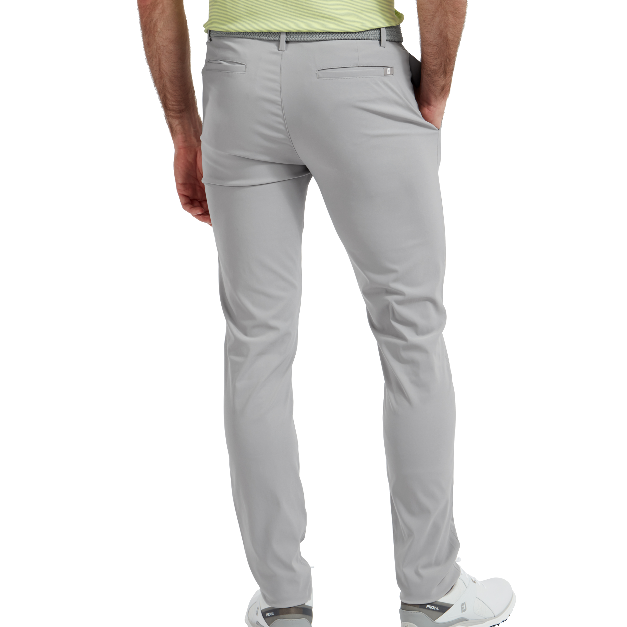 Footjoy Performance Slim Fit Golf Trouser 90170 Grey  Clarkes Golf
