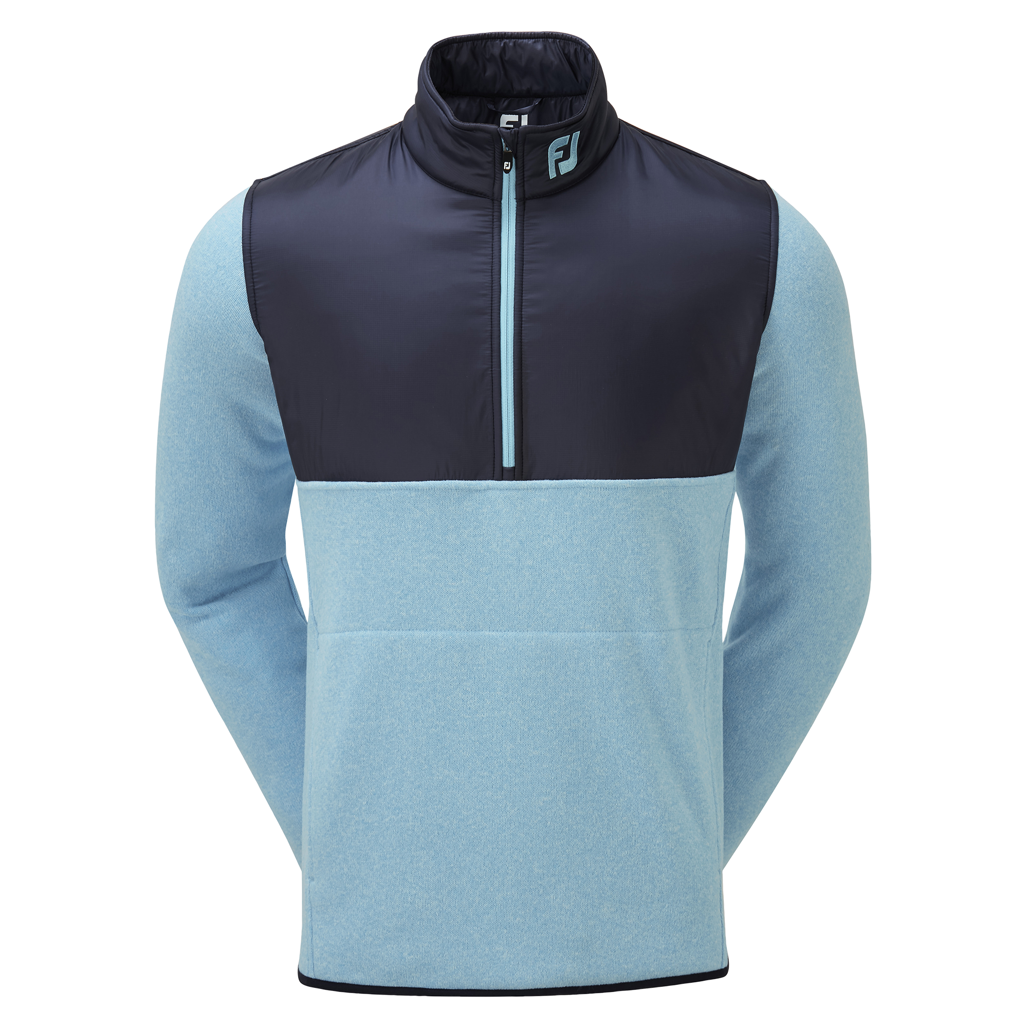 half zip golf jumpers